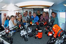 Jim Church school on the Aggressor Fleet