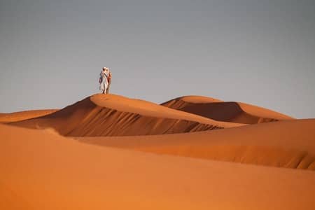 Desert, Morocco, Sand image.